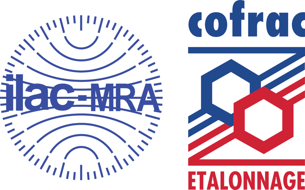 Marque ILAC-MRA · COFRAC Étalonnage, accréditation n°2-6760